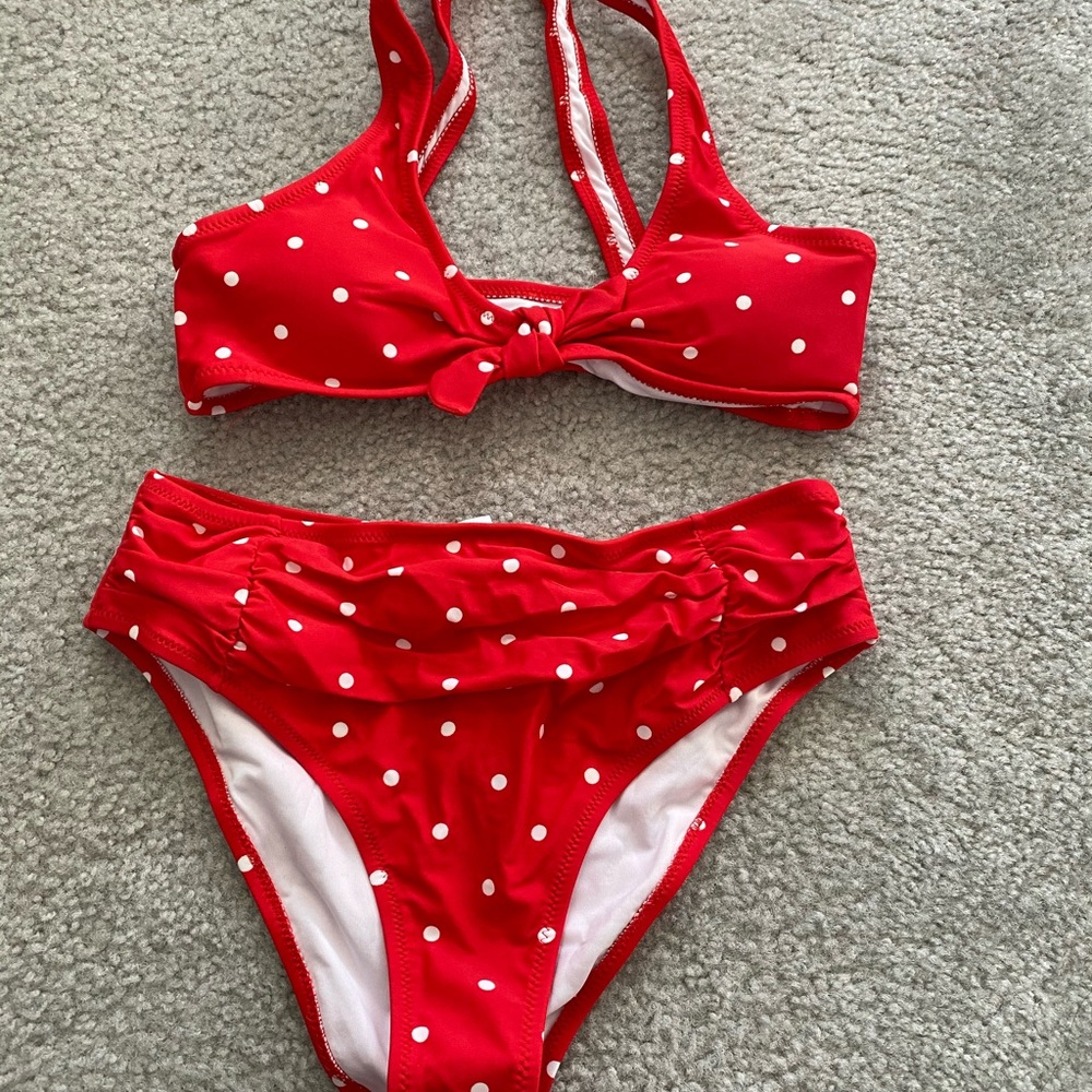 Cupshe Red Bikini